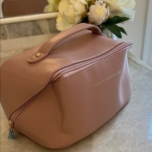Pink Cosmetic Carry Bag